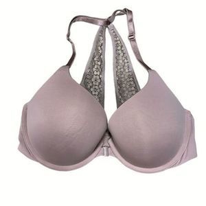 Victoria’s Secret mauve perfect shape bra with front clasp size 32D